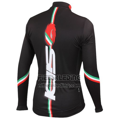 2014 Fietskleding Castelli SIDI Zwart en Rood Lange Mouwen en Koersbroek